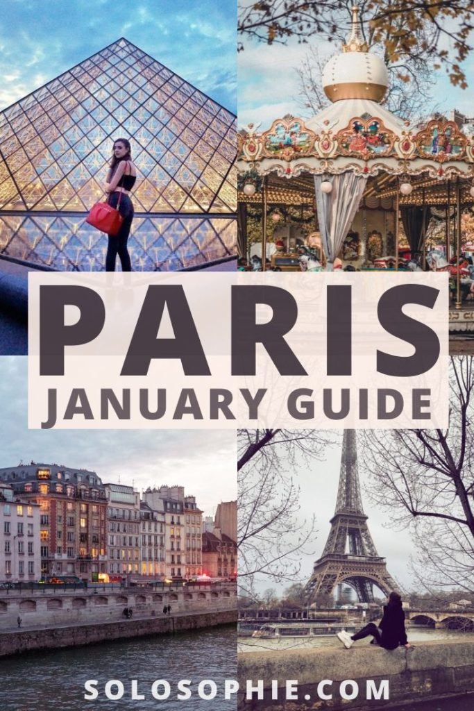 Paris in January: Where to Go, What to See & All the Eats. Best things to do in Paris France in the mid winter in Europe