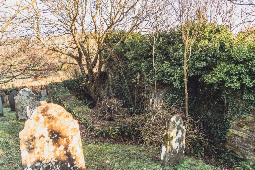 Exploring the Ruins of an Abandoned Chapel at Ford, South Hams, South Devon, England