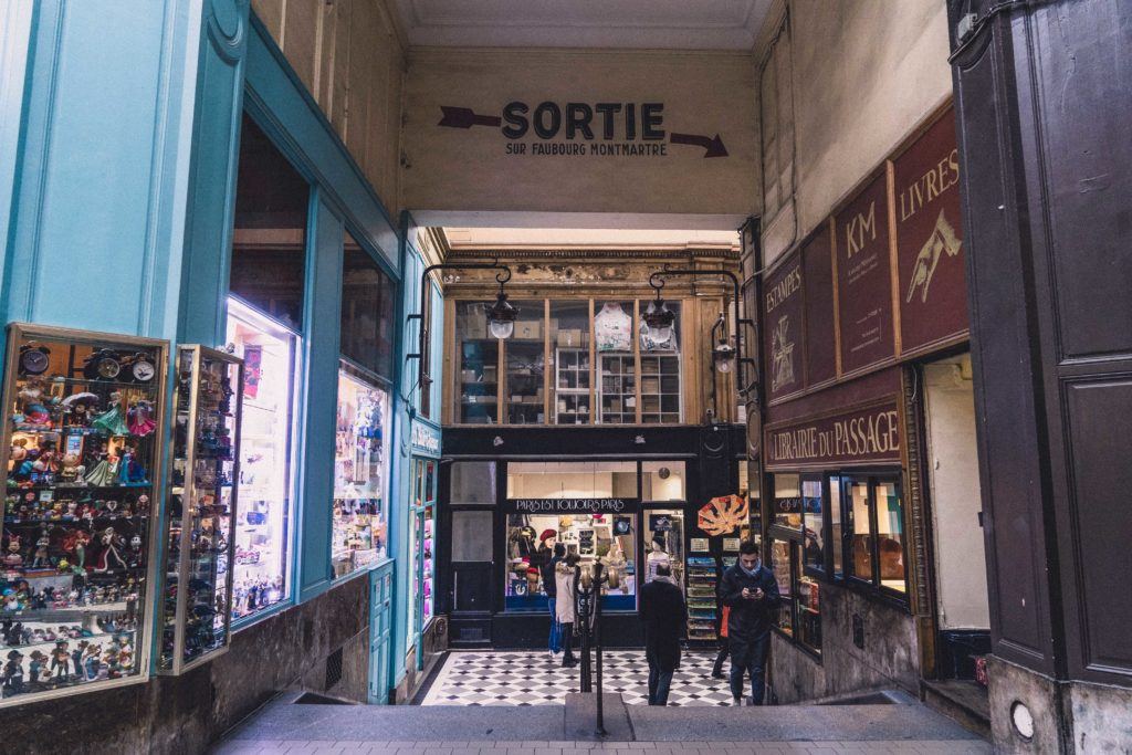 Passage Jouffroy: A Historic Arcade in the 9th Arrondissement of Paris, France. Where to buy old canes, vintage toys and rare books in the French capital