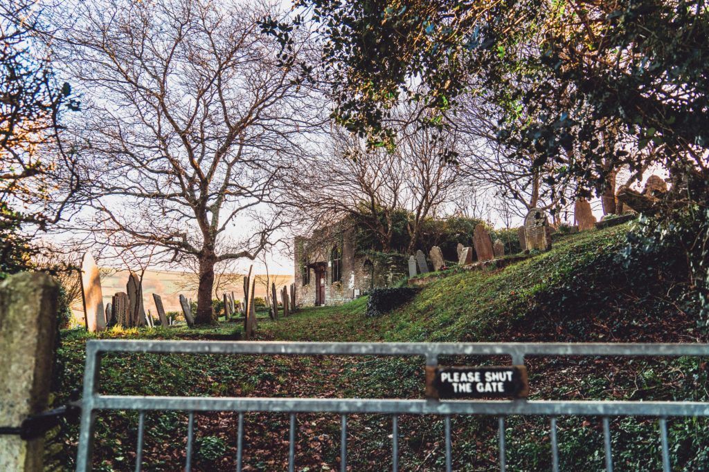 Exploring the Ruins of an Abandoned Chapel at Ford, South Hams, South Devon, England