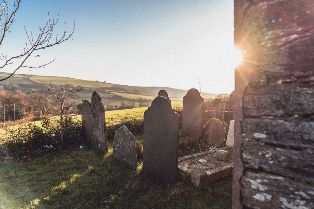 Exploring the Ruins of an Abandoned Chapel at Ford, South Hams, South Devon, England