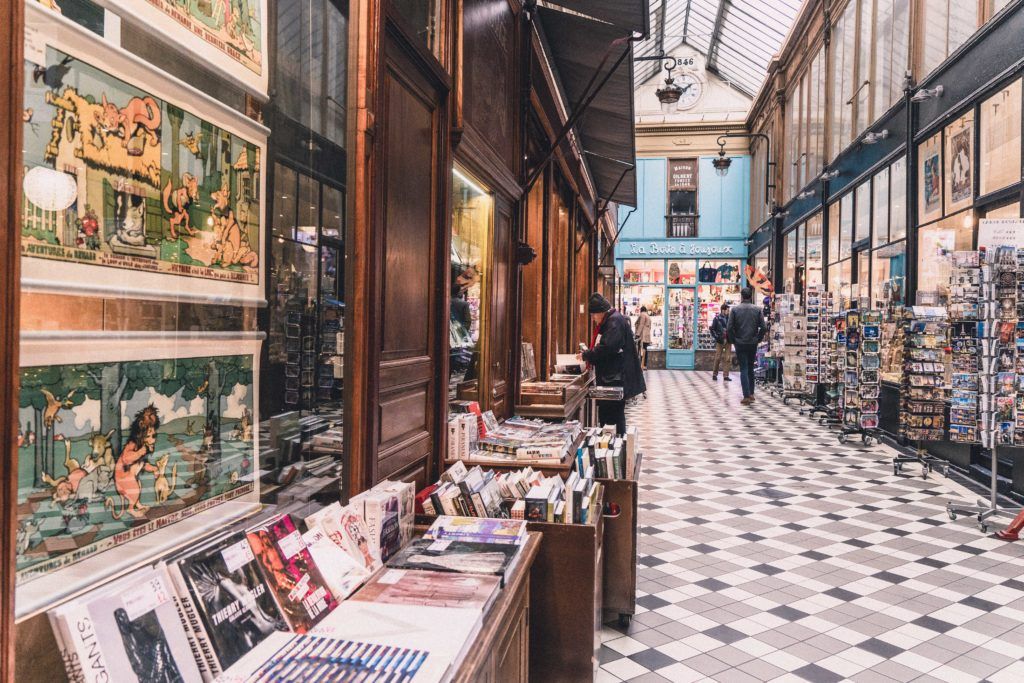 Passage Jouffroy: A Historic Arcade in the 9th Arrondissement of Paris, France. Where to buy old canes, vintage toys and rare books in the French capital