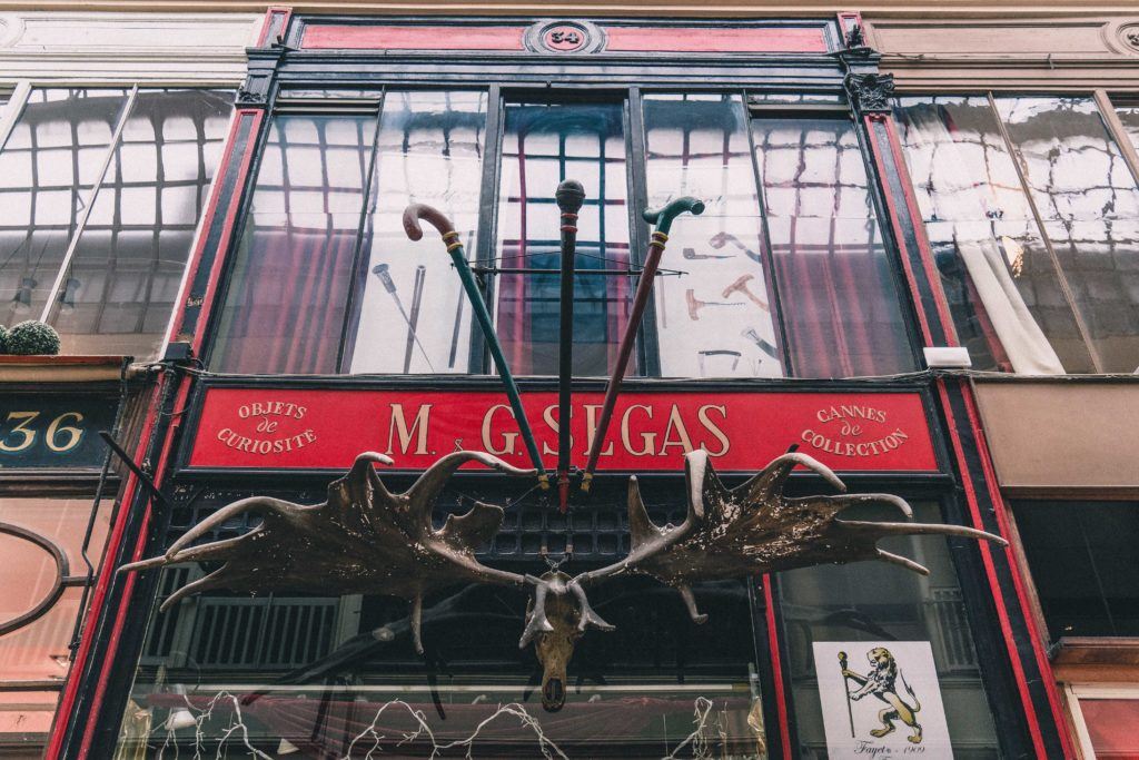 Passage Jouffroy: A Historic Arcade in the 9th Arrondissement of Paris, France. Where to buy old canes, vintage toys and rare books in the French capital