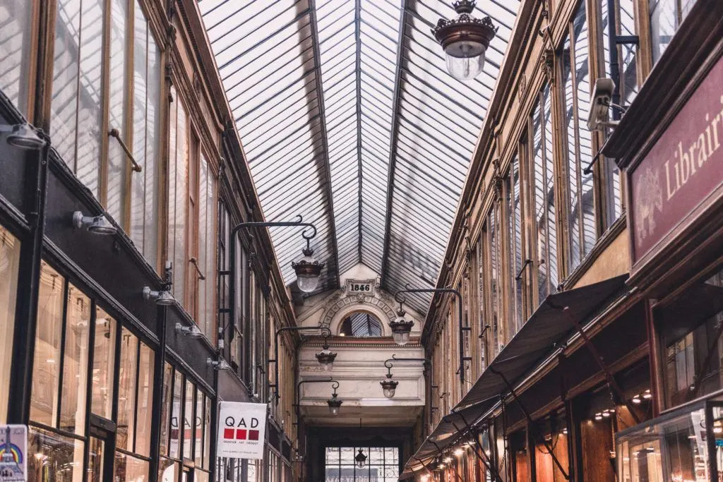Passage Jouffroy: A Historic Arcade in the 9th Arrondissement of Paris, France. Where to buy old canes, vintage toys and rare books in the French capital