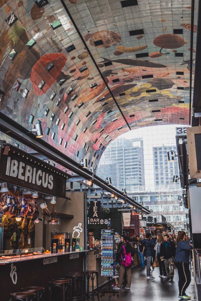 Markthal Rotterdam: A History, Highlights & How to Visit. Here's a guide to the largest indoor food market hall in the Netherlands and why you should make a trip on your next Dutch adventure!