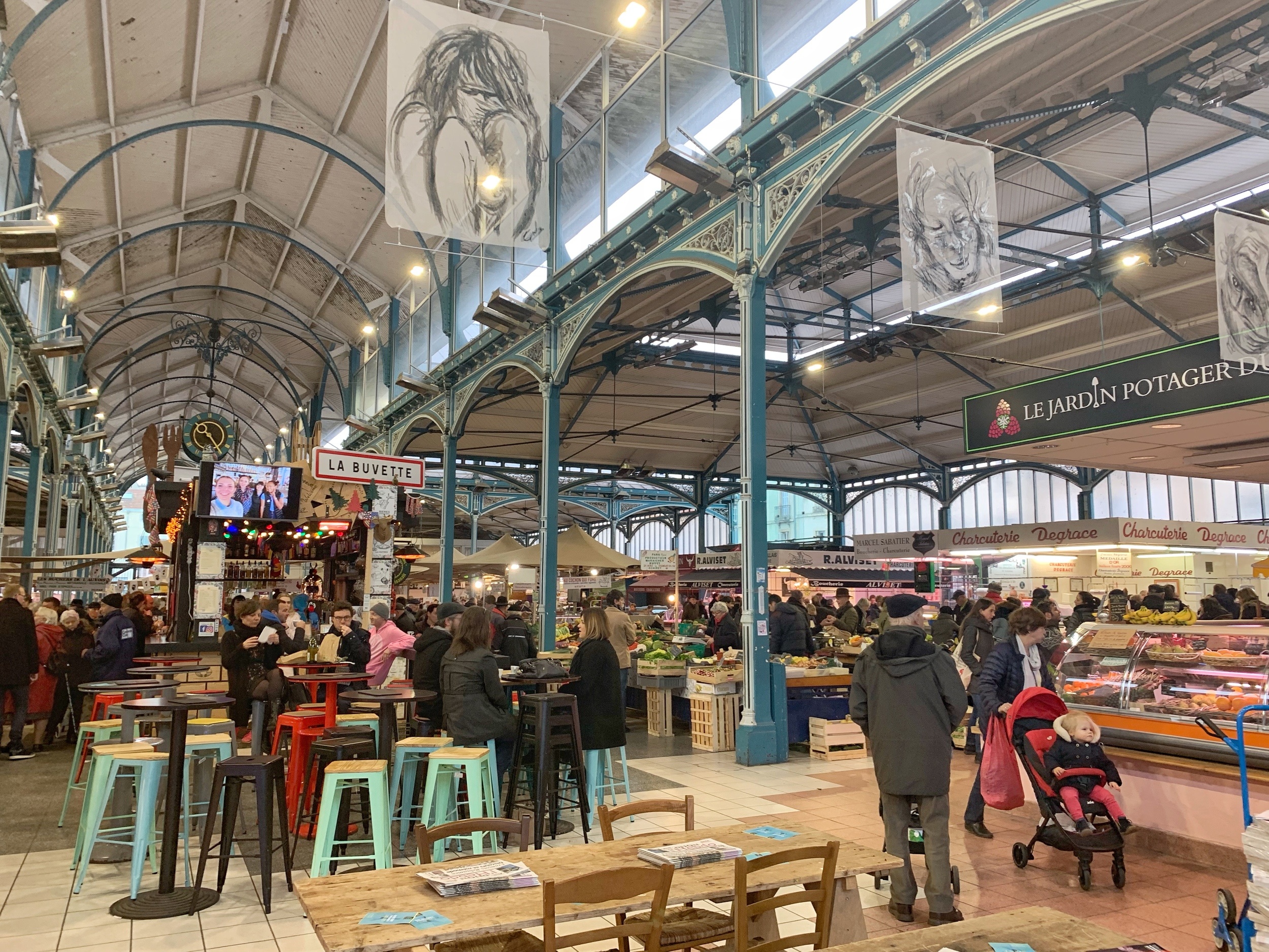 Shop in the Market Hall (Halles de Dijon)