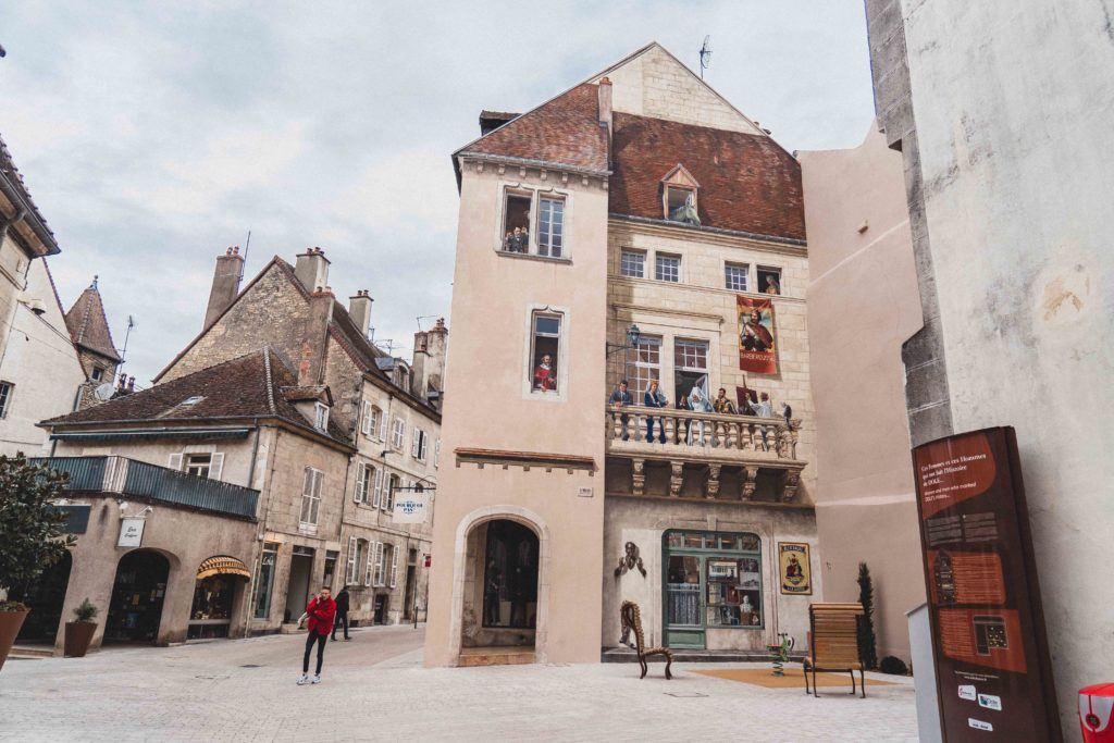 Following in the Footsteps of the inventor of pasteurisation and the man who discovered the rabies vaccinaion, Louis Pasteur in Dole, Jura, Franche Comté, France