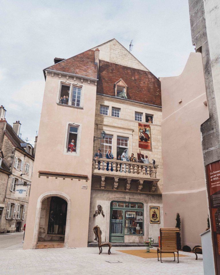 Following in the Footsteps of the inventor of pasteurisation and the man who discovered the rabies vaccinaion, Louis Pasteur in Dole, Jura, Franche Comté, France