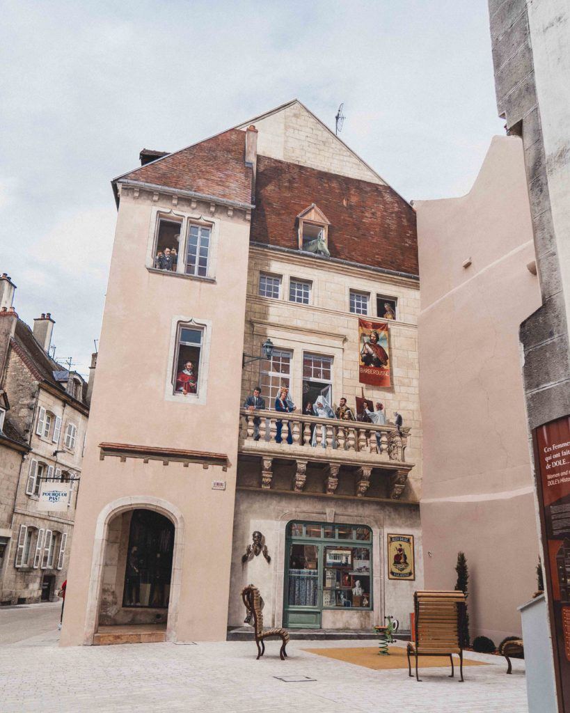 Following in the Footsteps of the inventor of pasteurisation and the man who discovered the rabies vaccinaion, Louis Pasteur in Dole, Jura, Franche Comté, France