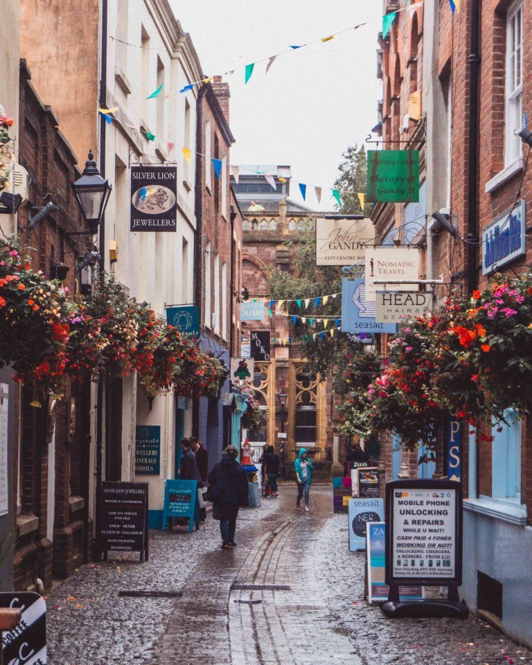 Gandy Street: The Little Exeter Road That Time Forgot in Devon, England