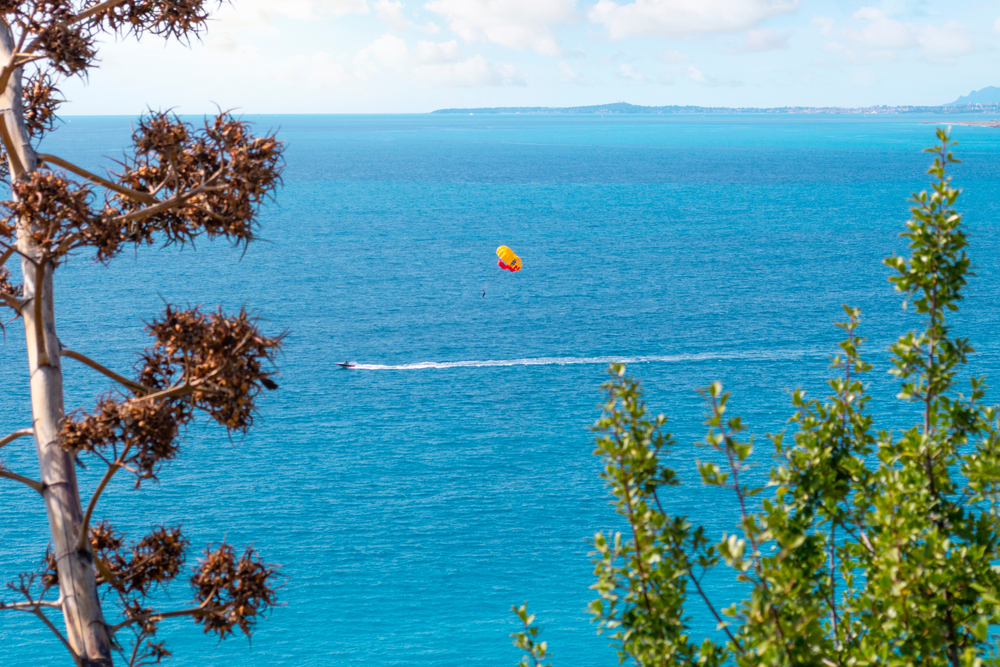 Parasailing on the French Riviera
