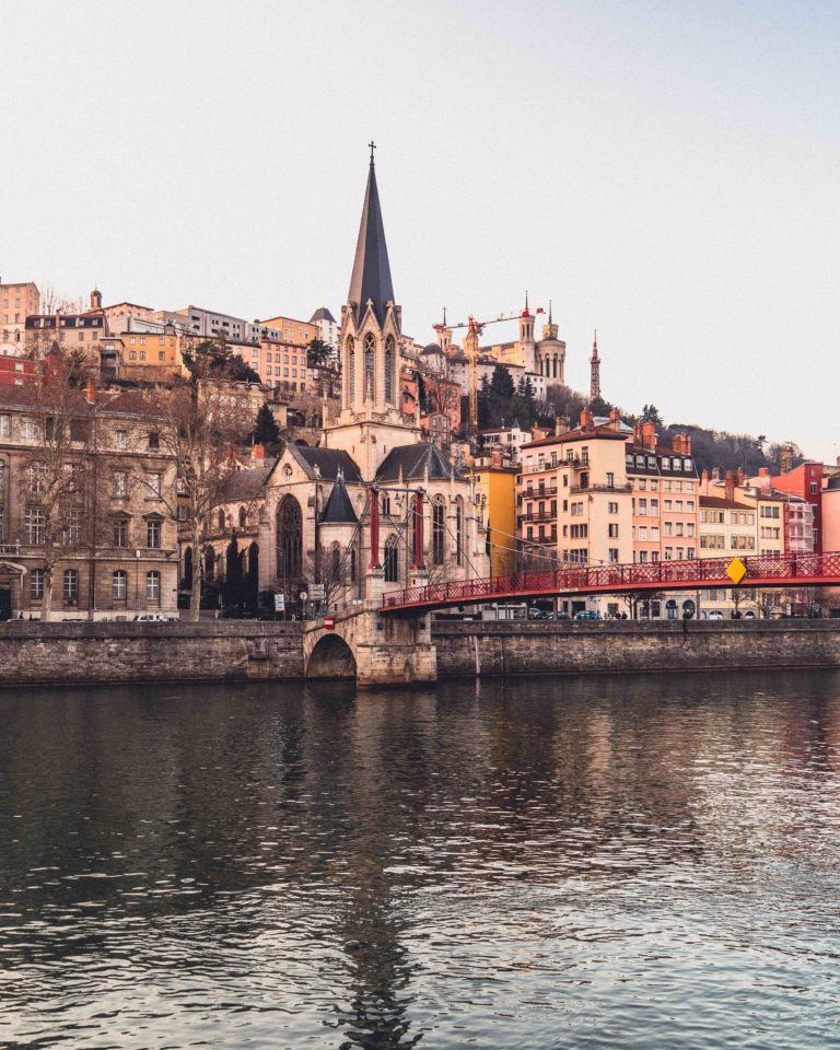 Here's why you need to visit Lyon in the East of France: reasons to go to the foodie capital of France, including murals, the fete des lumieres, architecture, and hidden gems!