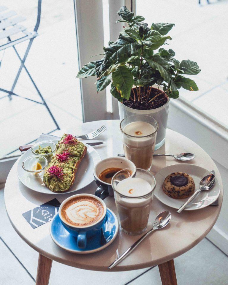 Cafe Tulipe in Avignon, South of France,
