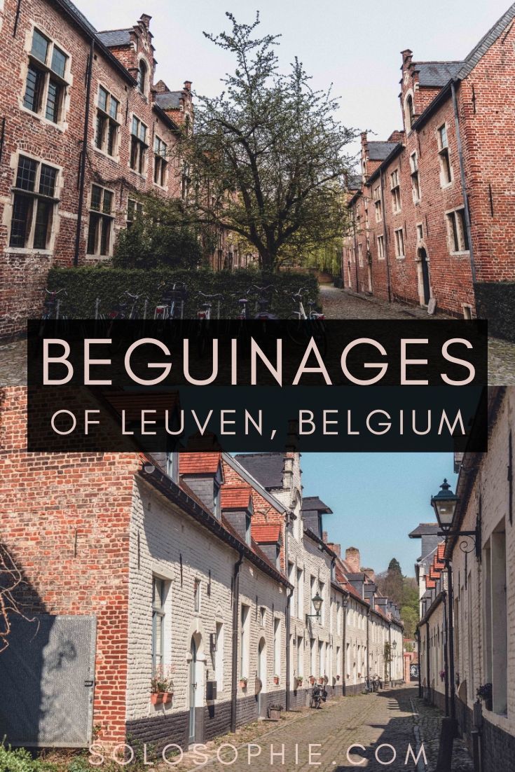 How to visit the Beguinages of Leuven: Groot & Klein Begijnhof Leuven, Belgium (free beautiful buildings and beguinages in Europe)