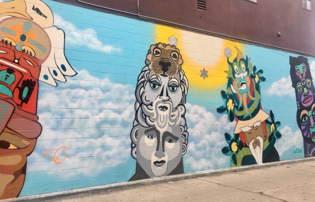 Hunting for Murals in Venice Beach during one day in LA