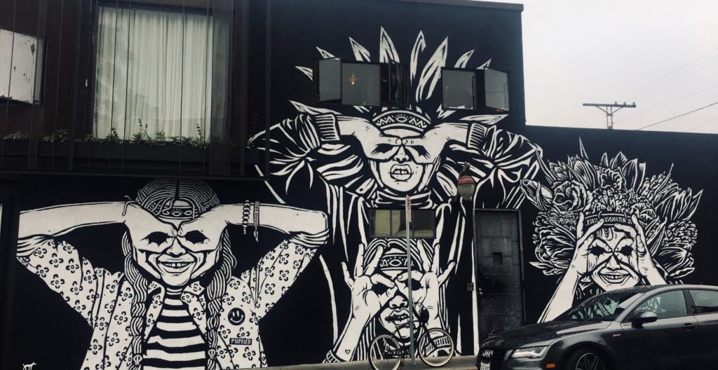 Hunting for Murals in Venice Beach during one day in LA