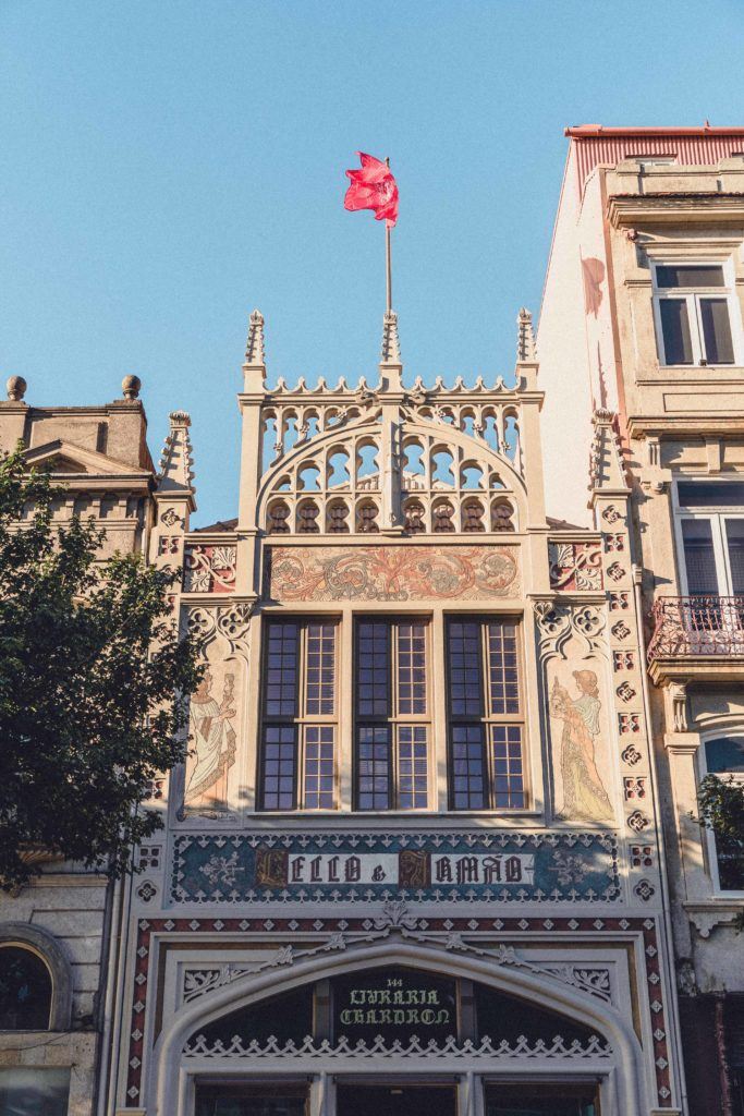 Livraria Lello facade and exterior
