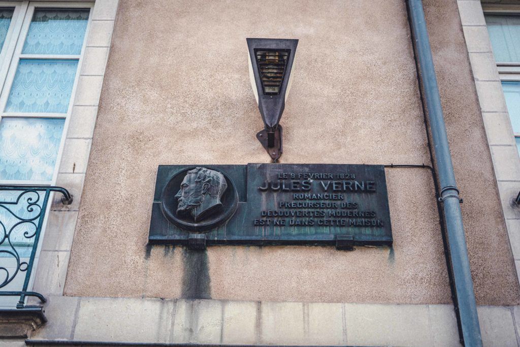 Birthplace of Jules Verne, 4, cours Olivier de Clisson, Nantes, France
