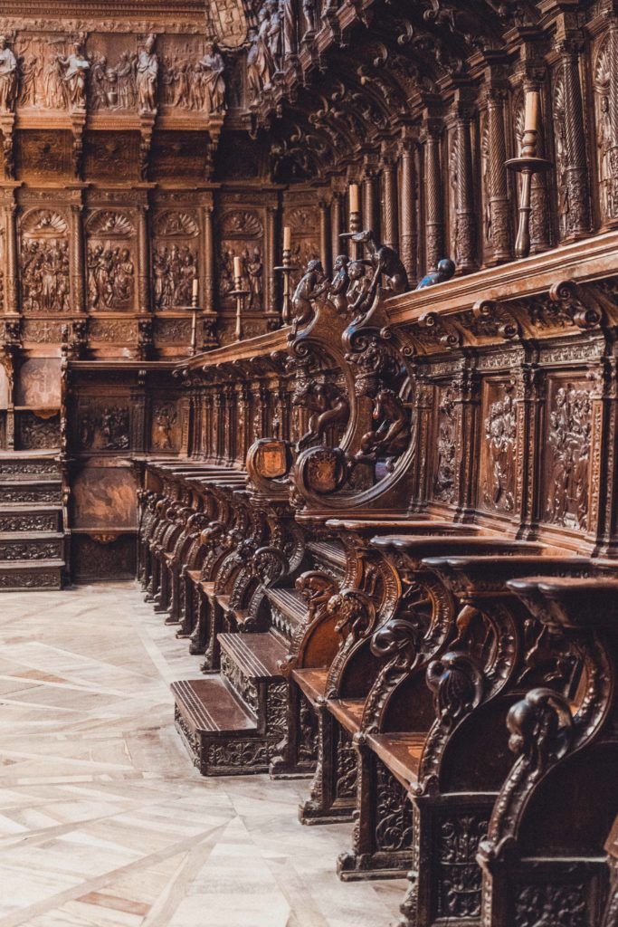 Choir of Burgos Cathedral, Northern Spain