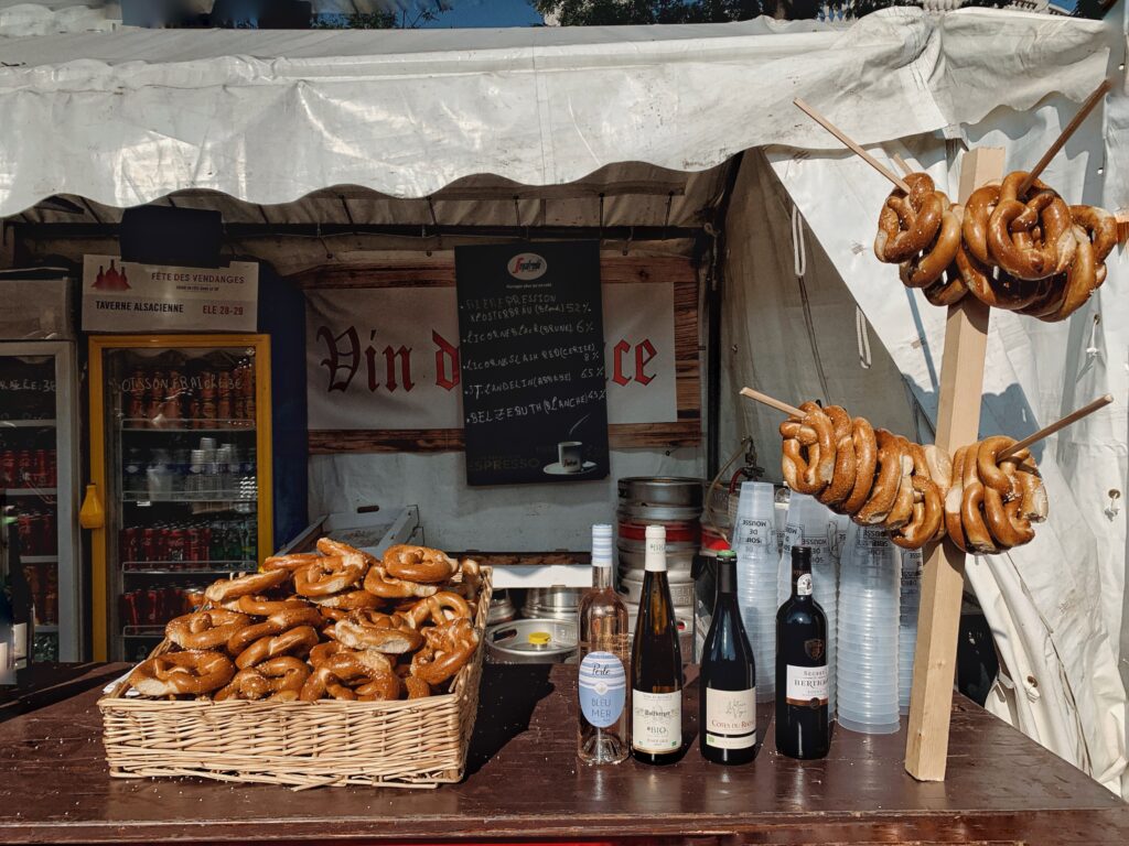 food montmartre grape harvest festival
