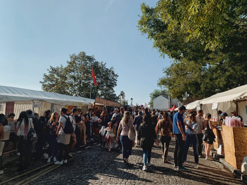 montmartre grape harvest festival paris france