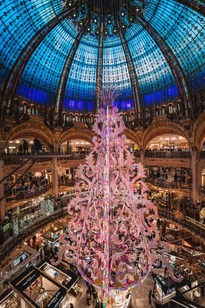 galeries lafayette tree 2024