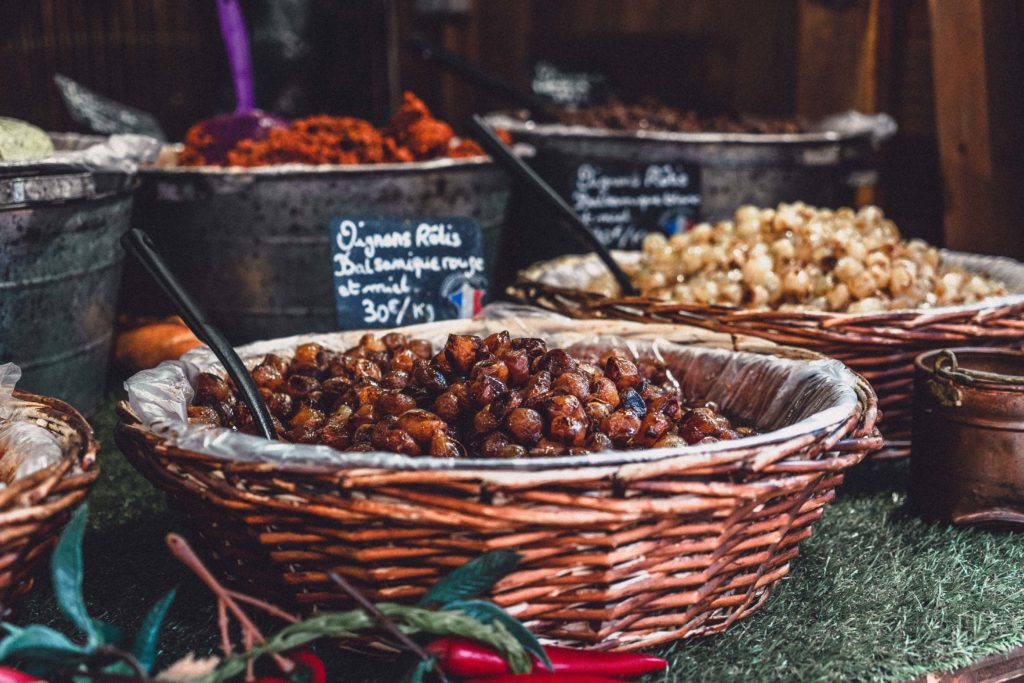 Autour de Beffroi, Obernai Christmas Market, Alsace, France