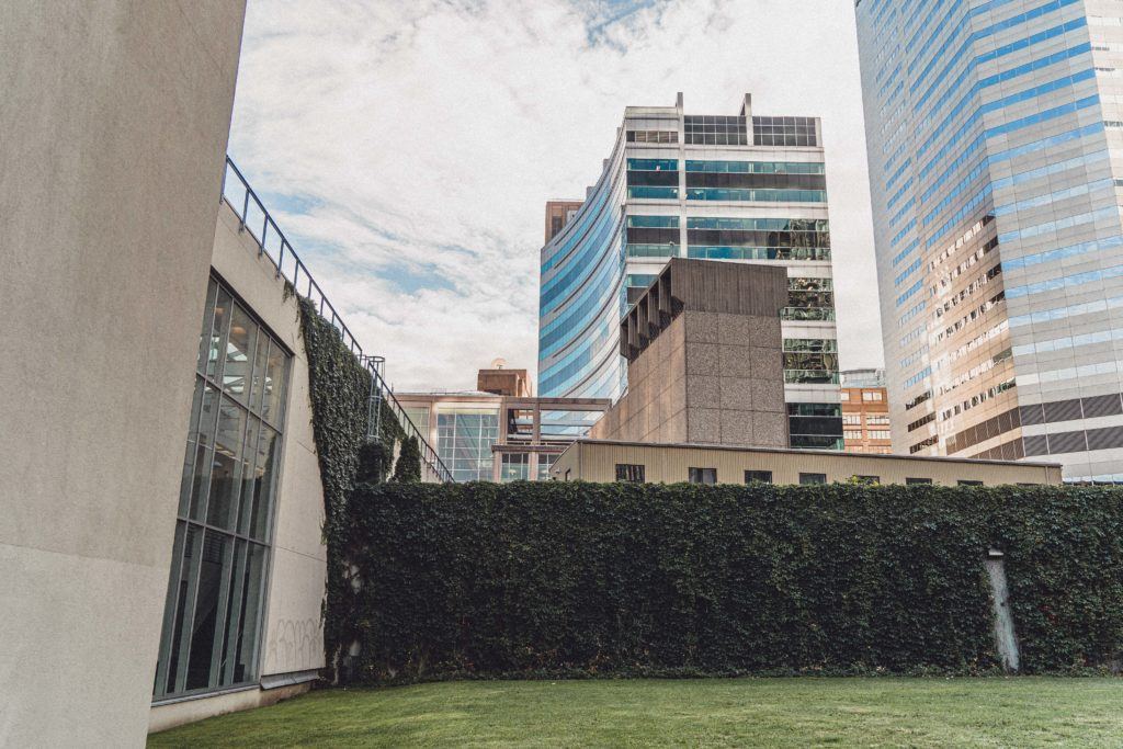 Square-Victoria-OACI station Metro Station Entrance: A Piece of Paris in Montreal, Quebec, Canada