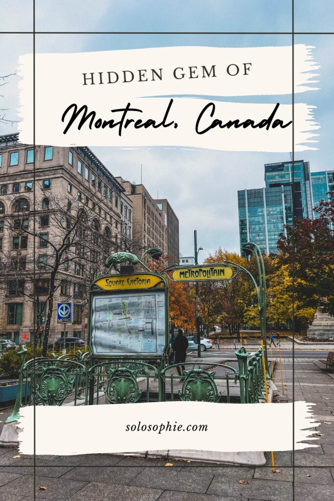 the best hidden gem of montreal/ a unique metro station in montreal quebec canada