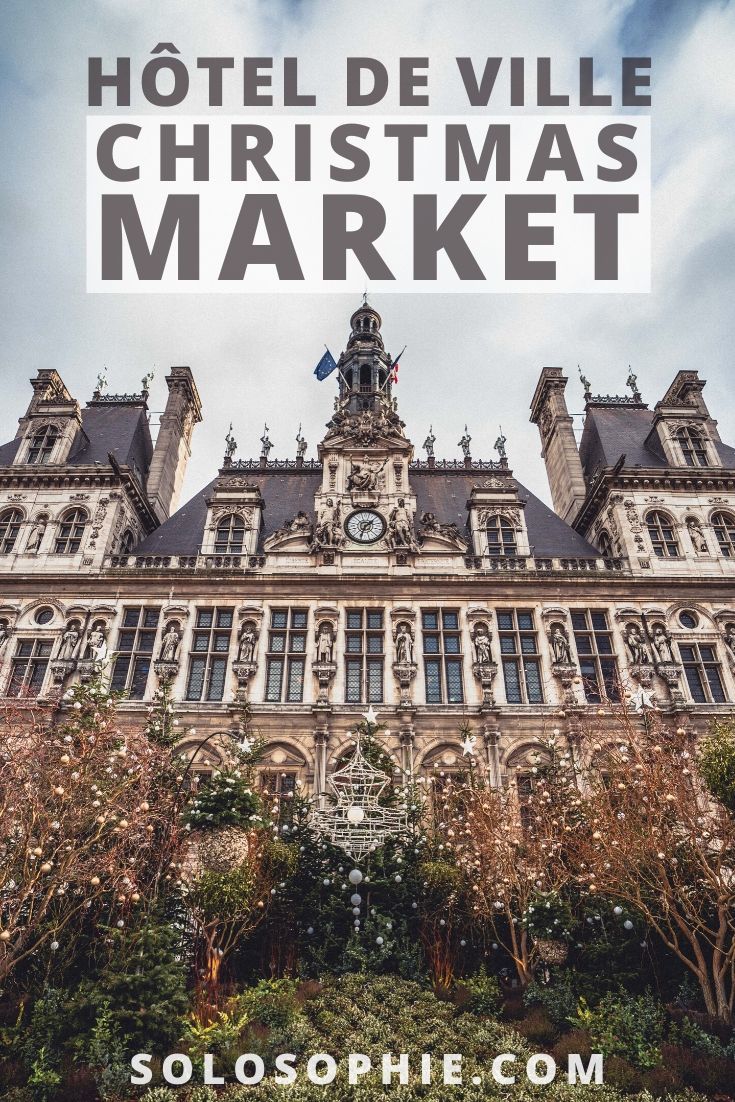 Hôtel de Ville Christmas Village: Market, Events & Illuminations in the 4th arrondissement of Le Marais, Paris, France