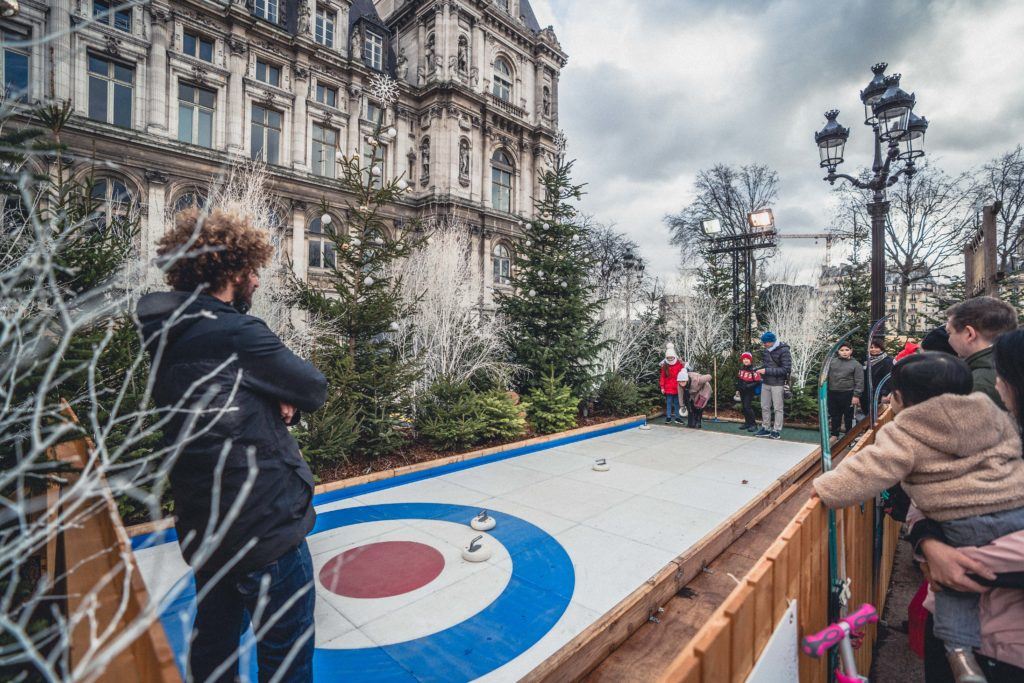 Hôtel de Ville Christmas Village: Market, Events & Illuminations in the 4th arrondissement of Le Marais, Paris, France