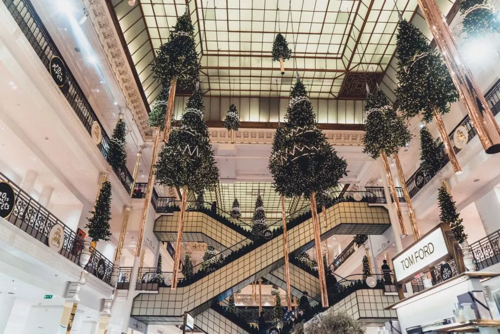 How to See Christmas at Paris Le Bon Marché Rive Gauche in France