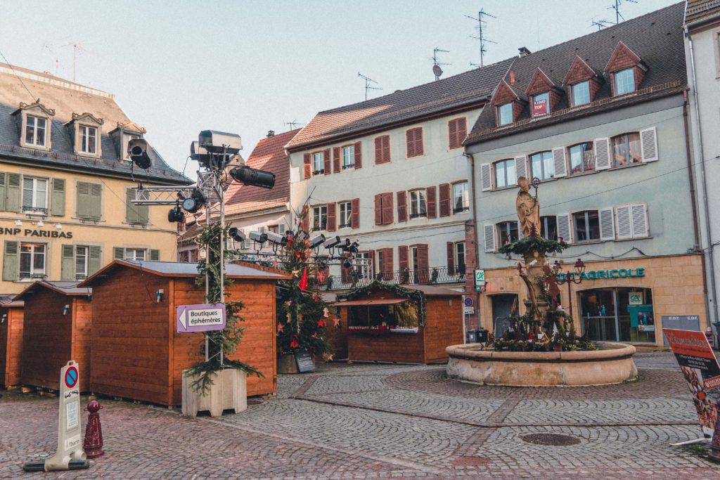 Thann Christmas Market Guide & Decorated Christmas Trees in the Alsace, Eastern France