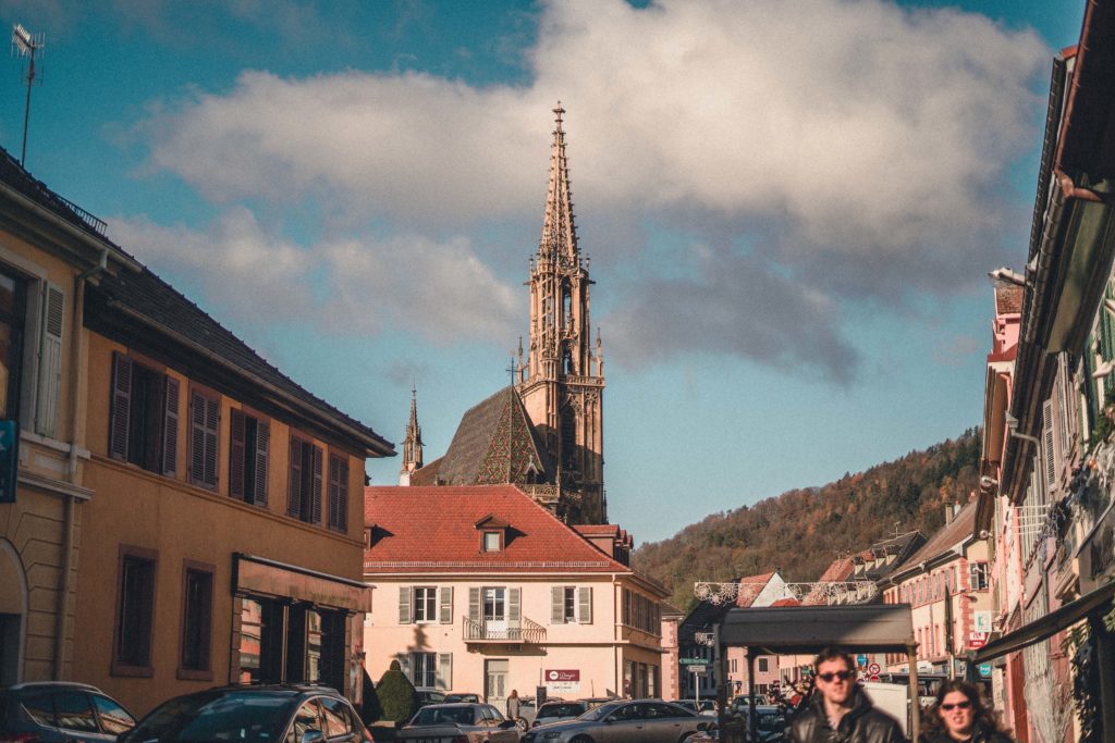 Thann Christmas Market Guide & Decorated Christmas Trees in the Alsace, Eastern France