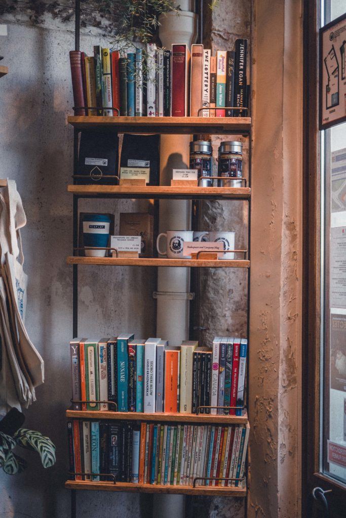 A Visit to Shakespeare & Company Cafe on the Left Bank in the Latin Quarter, Paris, France