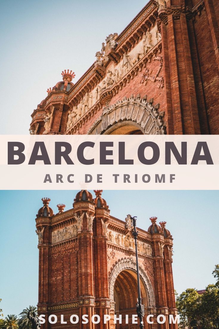 Barcelona’s Arc de Triomf, a 19th-Century Arch in the heart of Barcelona Catalonia Spain