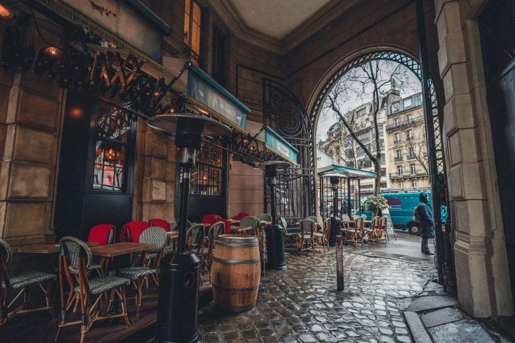 Cour du Commerce Saint-André, 6th Arrondissement Paris France