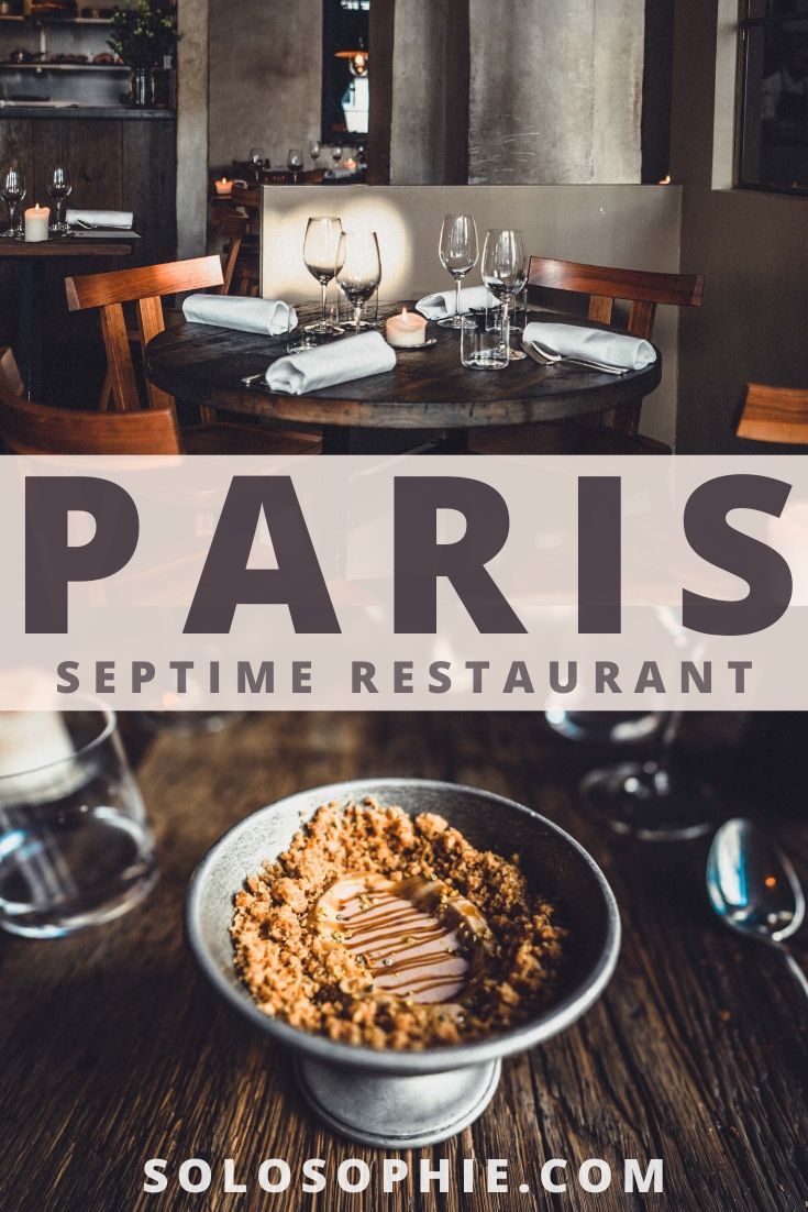 Paris Septime Restaurant Review in the 11th Arrondissement of Paris, France (Michelin Star Paris Luxury Food)