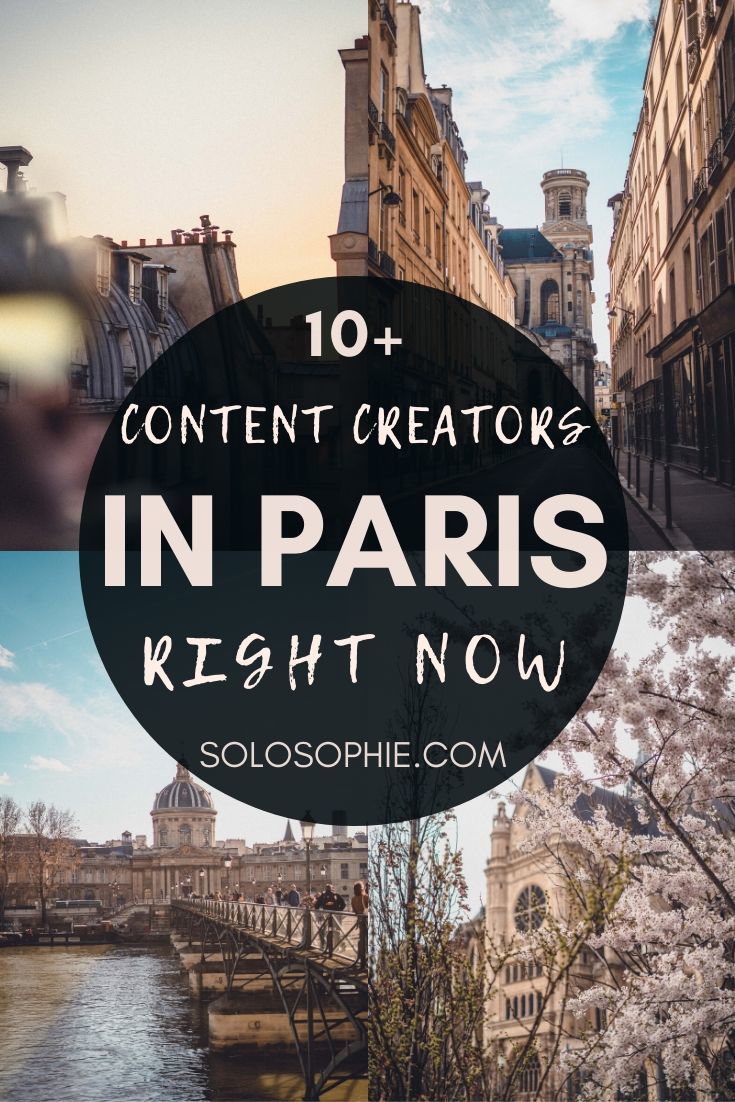 Paris Bloggers, Instagrammers & Content Creators to Follow right now. Paris based content creators who will bring Paris to you!