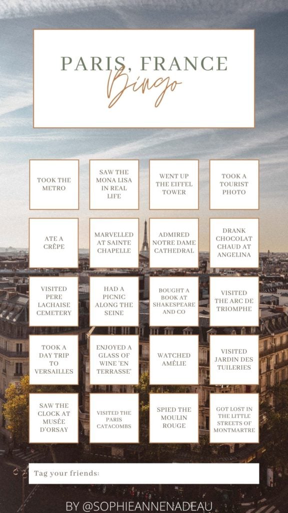 Paris Instagram Story Templates
