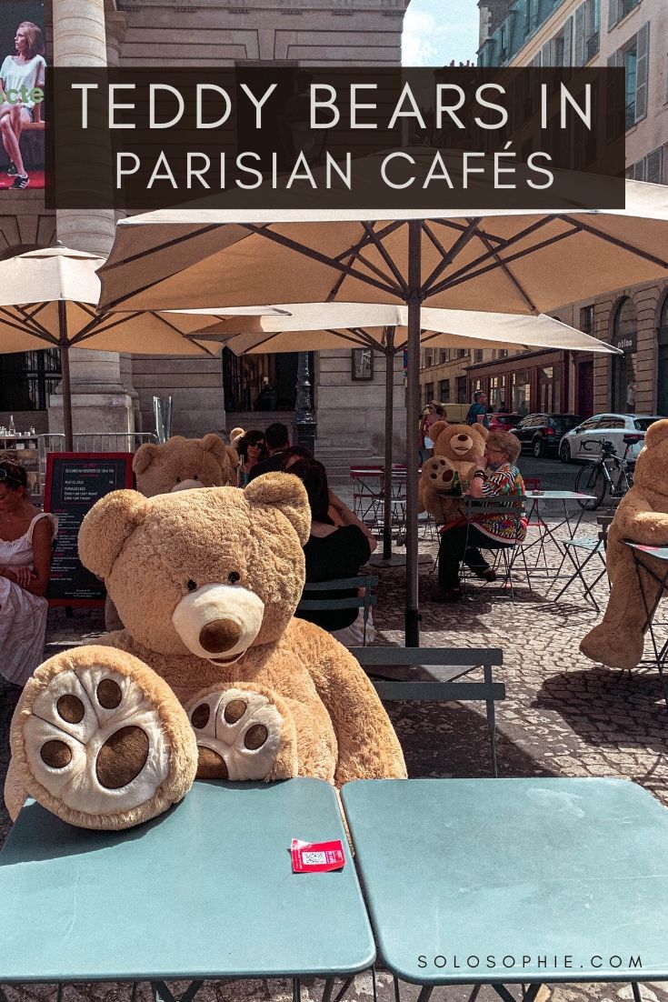How to see the teddy bears in Paris cafés/ bears in paris France