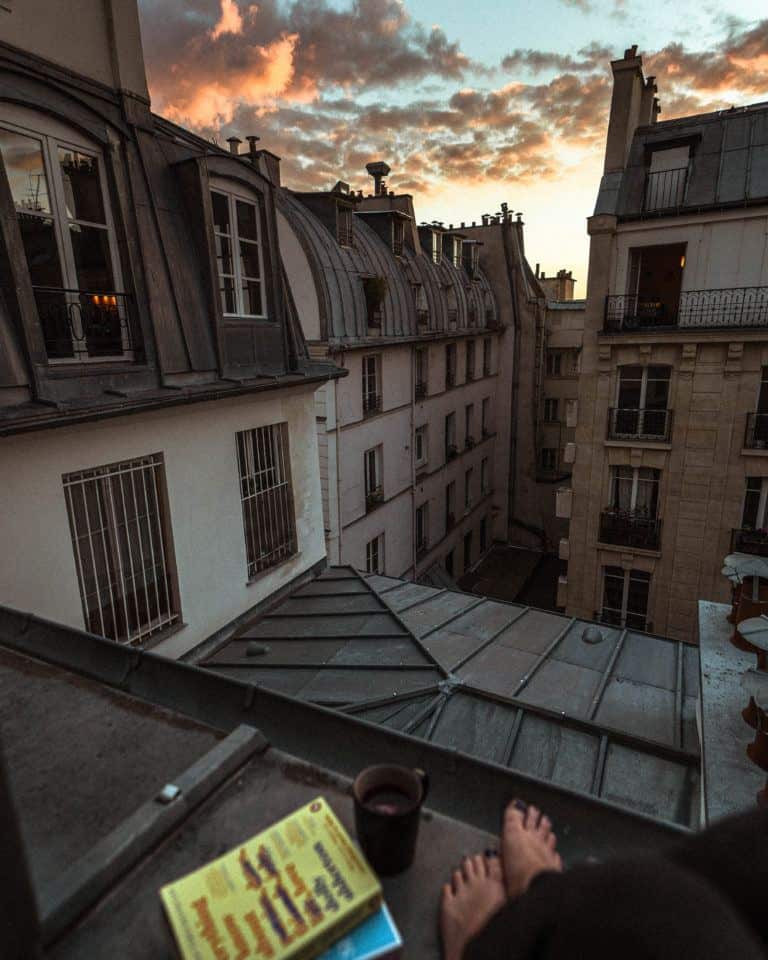 paris apartment view