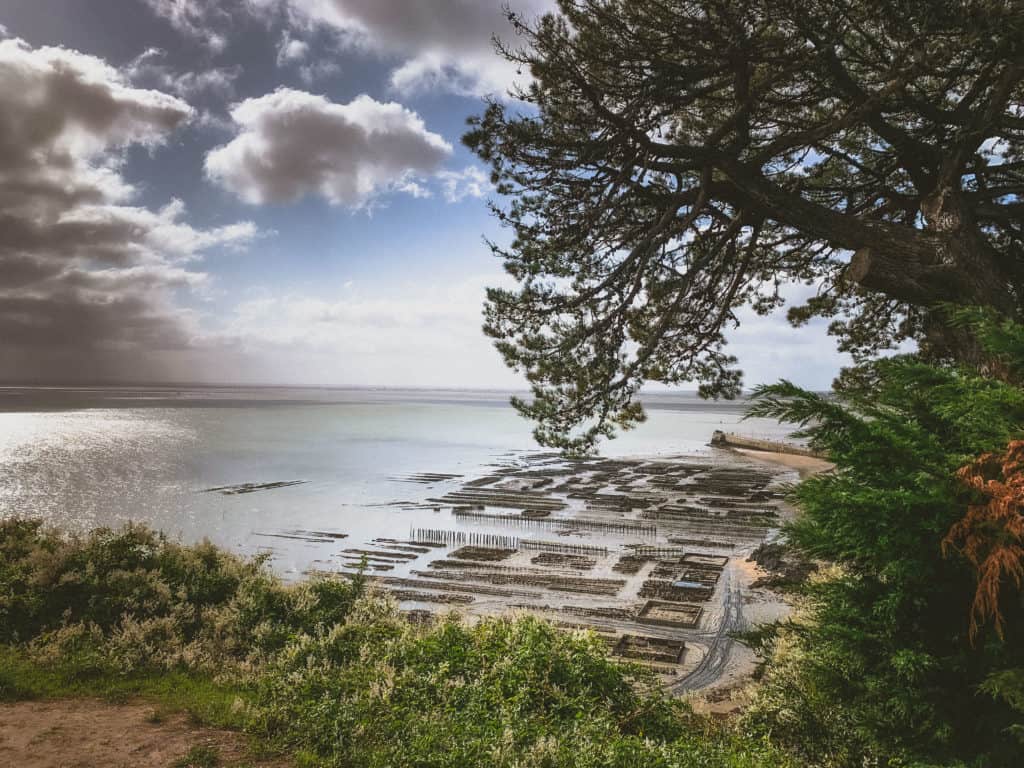 cancale view, brittany, france