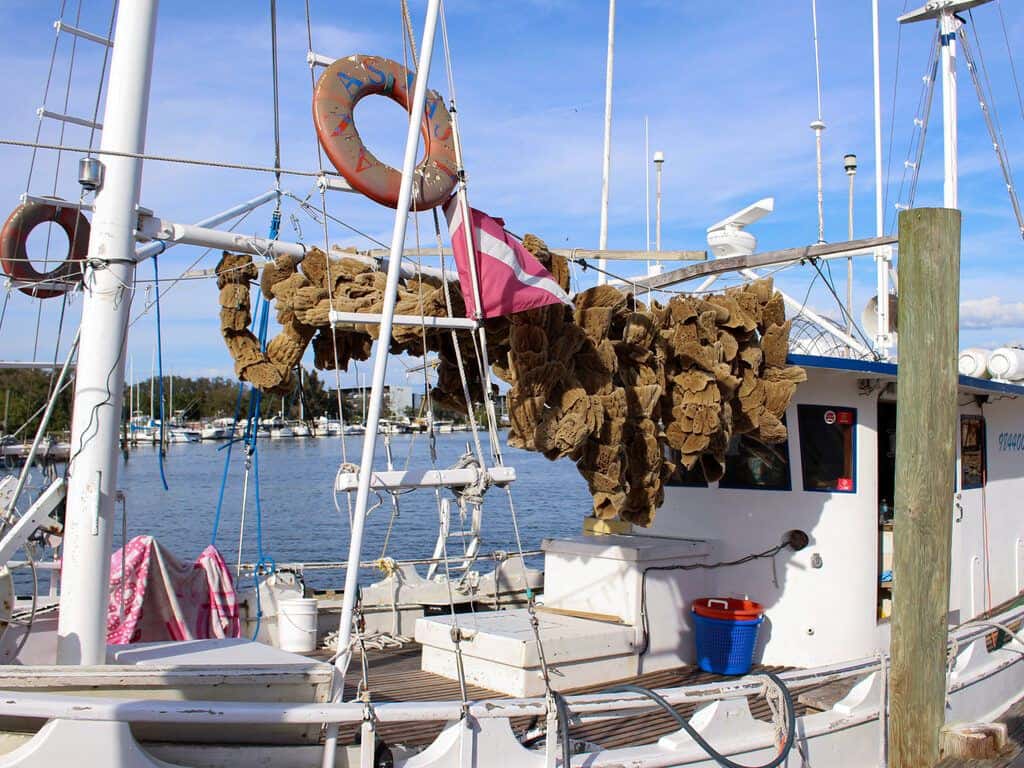 Sponge Docks in Harpon Springs Florida