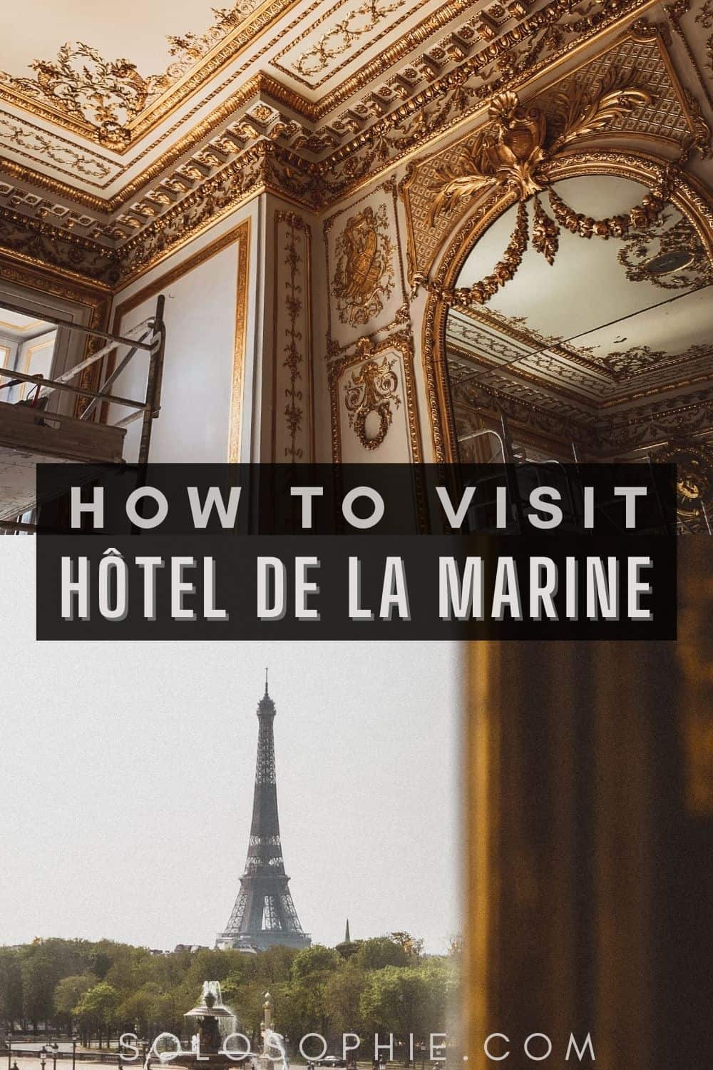 Behind the scenes of the Hôtel de la Marine Renovation Place de la Concorde Paris France