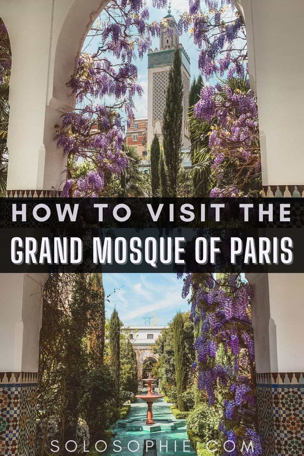 How to Visit the Grande Mosquée de Paris (Paris Mosque), latin quarter, paris, france
