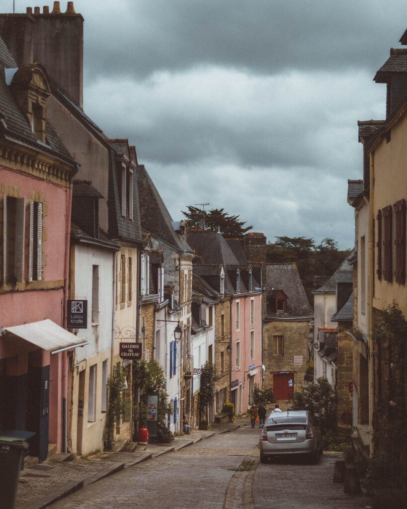rue du chateau auray france