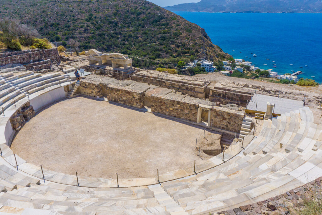 ancient theater milos