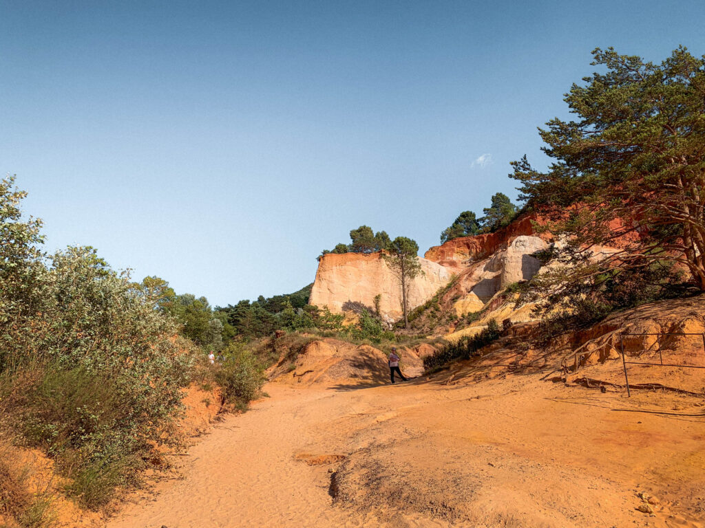 How to visit the Colorado Provençal in Provence, France