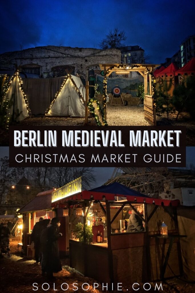 Medieval Christmas Market in Berlin (Historischer Weihnachtsmarkt, RAW) germany europe